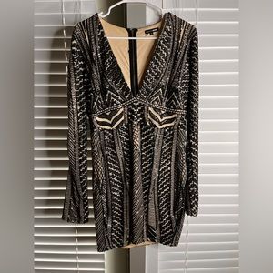 Mini sequin dress